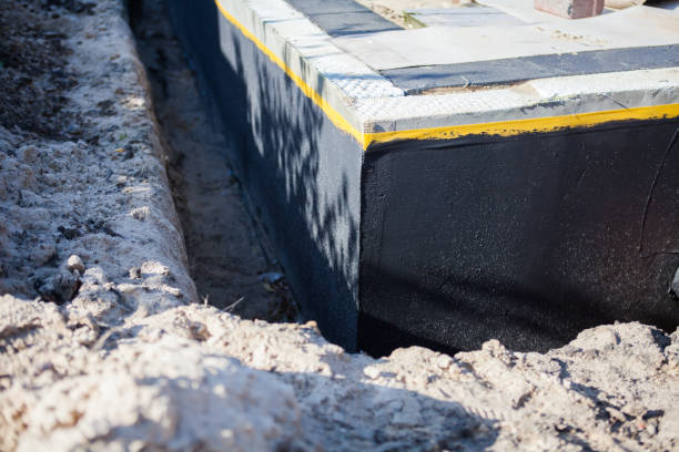 Professional Crawl Space Encapsulation technician working in Saint James, NY